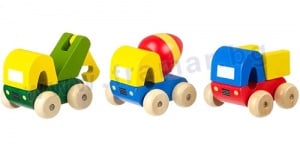 СТРОИТЕЛНИ МАШИНИ 3 ЧАСТИ ORANGE TREE TOYS