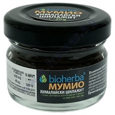 БИОХЕРБА МУМИЙО (ХИМАЛАЙСКИ ШИЛАЖИТ) + ХРОМ - СМОЛА 20 г