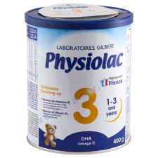 МЛЯКО ЗА МАЛКИ ДЕЦА ФИЗИОЛАК 3 1-3 години 400 г