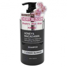 КУНДАЛ HONEY & MACADAMIA НАТУРАЛЕН ШАМПОАН ЦВЯТ ОТ ЧЕРЕША 500 мл