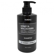 КУНДАЛ HONEY & MACADAMIA ШАМПОАН С АРОМАТ НА ВАНИЛИЯ 500 мл