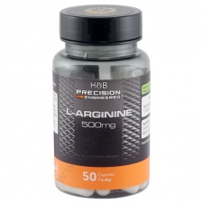 L-АРГИНИН капсули 500 мг * 50 HOLLAND & BARRETT