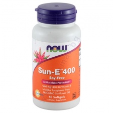 НАУ ФУДС ВИТАМИН Е СЪН дражета 400 IU * 60