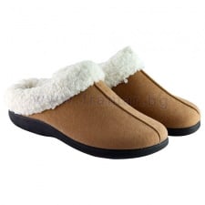 ПАНТОФИ CONFORT GEL PREMIUM - КАФЯВИ