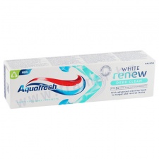 ПАСТА ЗА ЗЪБИ АКВАФРЕШ WHITE RENEW DEEP CLEAN 75 мл