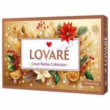 ЛОВАРЕ ЧАЙ АСОРТИ GREAT PARTEA ЗИМНА КОЛЕКЦИЯ 18 ВИДА * 5