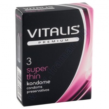 ПРЕЗЕРВАТИВИ ВИТАЛИС СУПЕР ТЪНКИ * 3