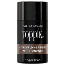 ТОППИК ФИБРИ ЗА КОСА СРЕДНО КАФЯВО 12 г