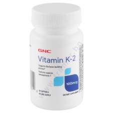 ВИТАМИН К2 капсули 100 мкг * 60 GNC