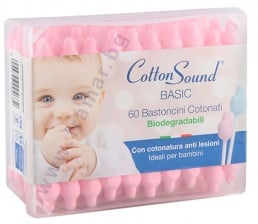 ТУПФИ ЗА БЕБЕ ЦВЕТНИ COTTON SOUND кутия * 60