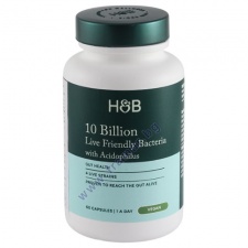 ЛИВ ФРЕНДЛИ ПРОБИОТИК С АЦИДОФИЛУС 10 млрд капсули * 60 HOLLAND & BARRETT