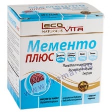 ЛЕКОВИТА МЕМЕНТО ПЛЮС ампули 25 мл * 20