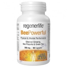 ПЧЕЛЕН РЕГЕНЕРЛАЙФ ПЧЕЛЕН ПРАШЕЦ + ПРОПОЛИС + СИБИРСКИ ЖЕНШЕН + ЗЕЛЕН ЧАЙ капсули * 90 НАТУРАЛ ФАКТОРС