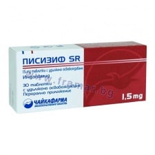 ПИСИЗИФ SR таблетки 1.5 мг * 30 ЧАЙКАФАРМА