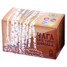 СИБИРСКА ЧАГА ЛАТЕ - ТОПЪЛ ШОКОЛАД саше * 15 VERDE VITA