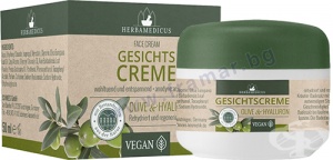 ХЕРБАМЕДИКУС КРЕМ ЗА ЛИЦЕ С МАСЛО ОТ МАСЛИНА И ХИАЛУРОН 50 мл