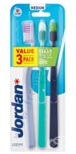 ЧЕТКА ЗА ЗЪБИ ДЖОРДАН КЛИЙН СМАЙЛ ТРИО МЕДИУМ * 3