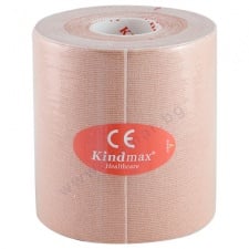 КИНДМАКС КИНЕЗИО ЛЕНТА БЕЖОВА 7.5 см / 5 м