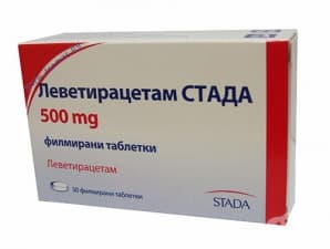 ЛЕВЕТИРАЦЕТАМ СТАДА таблетки 500 мг * 30 СТАДА