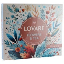 ЛОВАРЕ ЧАЙ АСОРТИ FLOWERS AND TEA SPRING 12 ВИДА * 5