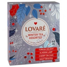 ЛОВАРЕ ЧАЙ АСОРТИ WINTER ASSORTED филтър 4 ВИДА * 8