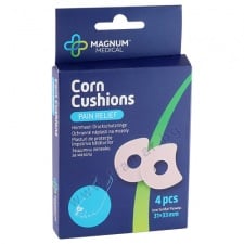 МАГНУМ МЕДИКАЛ ЗАЩИТНИ ЛЕПЕНКИ ЗА МАЗОЛИ 31 x 33 мм * 4