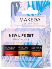 МАКЕДА БОТАНИКС КОМПЛЕКТ ЗА АРОМАТЕРАПИЯ NEW LIFE SET