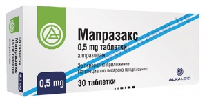 МАПРАЗАКС таблетки 0.5 мг * 30