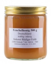 ПЧЕЛЕН МЕД ОТ ЦВЯТ НА ДИВ КОПЪР 500 г RUDIGER FELDT PRODUCTS