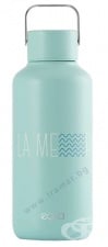 МЕТАЛНА БУТИЛКА EQUA ТАЙМЛЕС LA MER 600 мл
