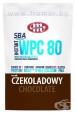 МЛЕКОВИТА СУРОВАТЪЧЕН ПРОТЕИН КОНЦЕНТРАТ WPC80 С ВКУС ШОКОЛАД 700 г