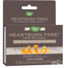 ХАРТБЪРН ФРИЙ капсули 1000 мг * 10 NATURE'S WAY