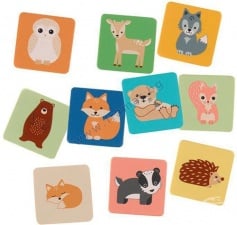МЕМОРИ ИГРА С ЖИВОТНИ ORANGE TREE TOYS