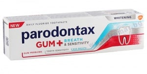 ПАСТА ЗА ЗЪБИ ПАРОДОНТАКС GUM + BREATH AND SENSITIVITY WHITE 75 мл