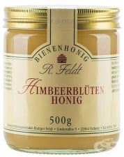 ПЧЕЛЕН МЕД ОТ МАЛИНОВ ЦВЯТ 500 г RUDIGER FELDT PRODUCTS