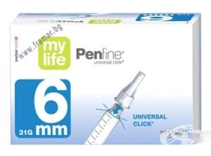 ИНСУЛИНОВА ИГЛА PEN FINE 6 мм