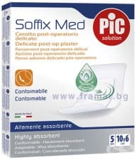 ПИК СОФИКС МЕД ПЛАСТИР 10 см / 6 см * 5