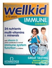 УЕЛКИД ИМУН дъвчащи таблетки * 30 ВИТАБИОТИКС