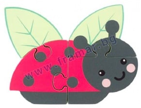 ДЪРВЕН ПЪЗЕЛ КАЛИНКА ORANGE TREE TOYS
