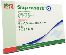 СУПРАСОРБ G ХИДРОГЕЛ ПРЕВРЪЗКА 5 х 6.5 см * 5