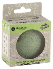 СТАНДЕЛИ ГЪБА ЗА ЛИЦЕ КОНДЖАК СЪС ЗЕЛЕН ЧАЙ модел 0780429