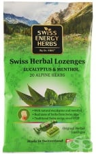 СУИС ЕНЕРДЖИ ПАСТИЛИ С 20 БИЛКИ, ЕВКАЛИПТ И МЕНТОЛ * 12