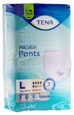 ТЕНА PROSKIN PANTS ЕДНОКРАТНО БЕЛЬО ЗА ВЪЗРАСТНИ ТИП ГАЩИ NORMAL L * 30