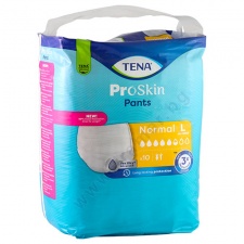 ТЕНА PROSKIN PANTS ЕДНОКРАТНО БЕЛЬО ЗА ВЪЗРАСТНИ ТИП ГАЩИ NORMAL размер L * 10