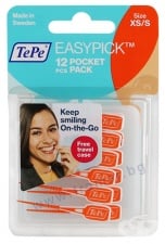 ИНТЕРДЕНТАЛНА ЧЕТКА ЗА ЗЪБИ ТЕПЕ ИЗИ ПИК размер XS / S * 12