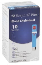 ТЕСТ ЛЕНТИ EASY LIFE PLUS ЗА ХОЛЕСТЕРОЛ * 10