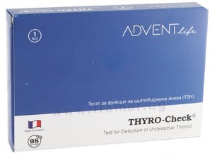 ТЕСТ ЗА ФУНКЦИЯ НА ЩИТОВИДНА ЖЛЕЗА (TSH) * 1 ADVENT LIFE