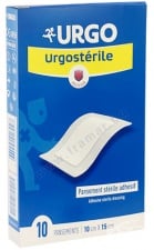 УРГОСТЕРИЛ 10 см / 15 см СТЕРИЛНИ ПЛАСТИРИ * 10