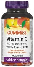 ВИТАМИН С ГЪМИС желирани таблетки 125 мг * 120 УЕБЪР НАТУРАЛС