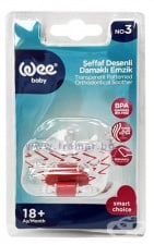 УИ БЕЙБИ ПРОЗРАЧНА ОРТОДОНТСКА ЗАЛЪГАЛКА 18+ месеца * 1